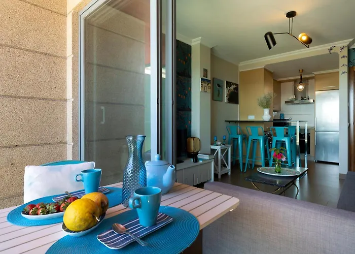 De Diseno Centro Silgar Apertura Al Mar Appartamento *